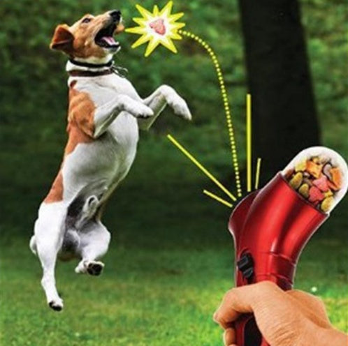 Interactive Pet Treat Launcher – Smart Fun for Dogs